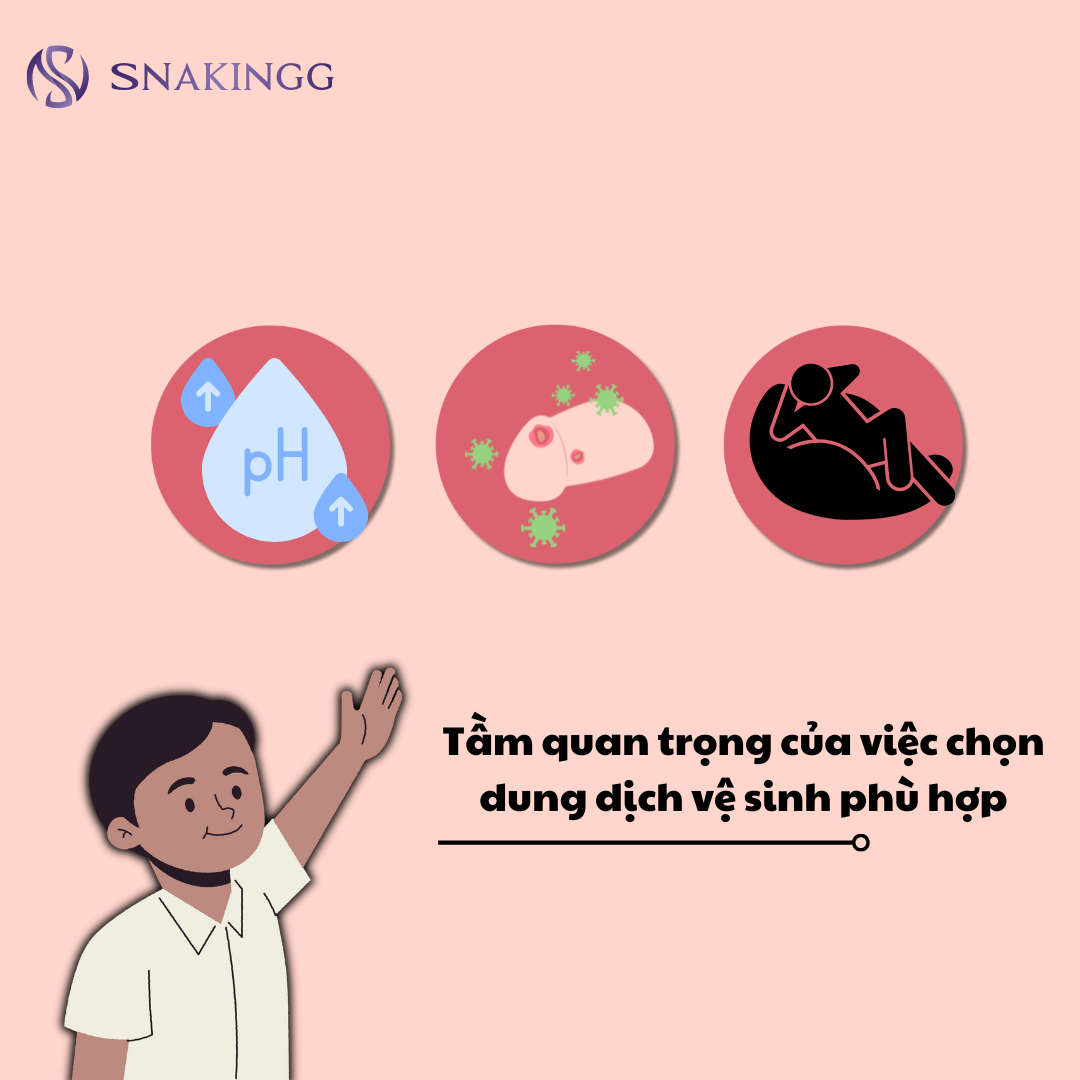 Tầm quan trọng của việc chọn dung dịch vệ sinh phù hợp